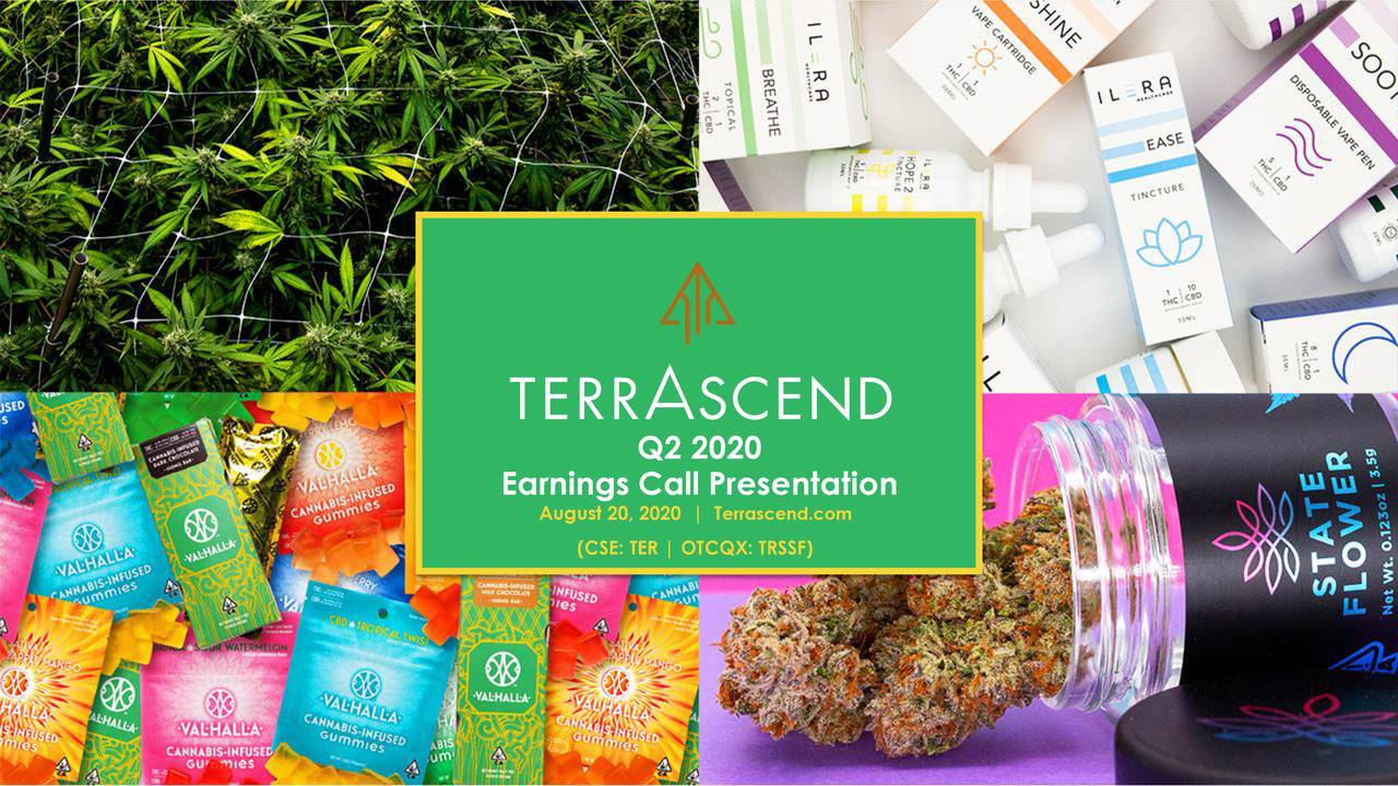 TerrAscend Corp. 2020 Q2 Results Earnings Call Presentation