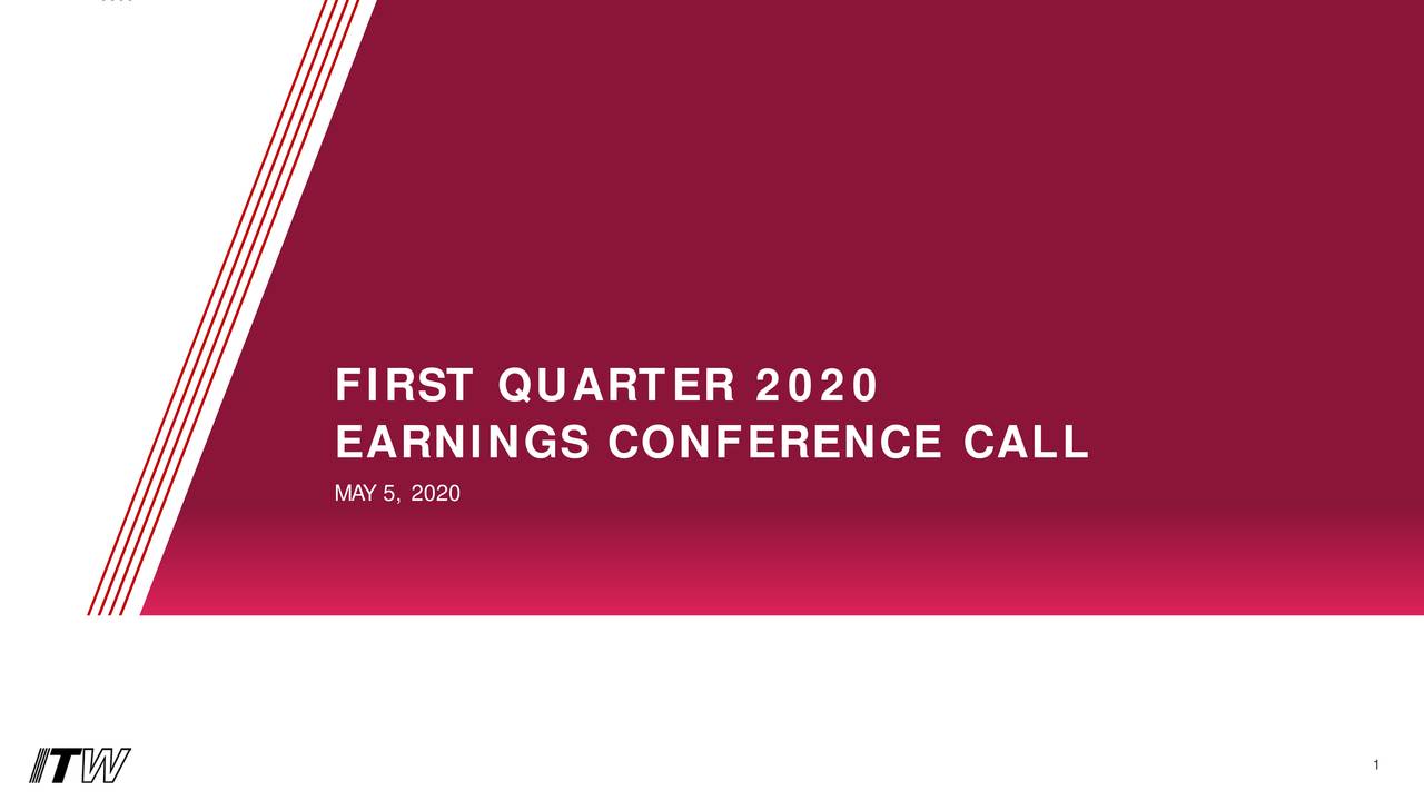 FIRST QUARTER 2020