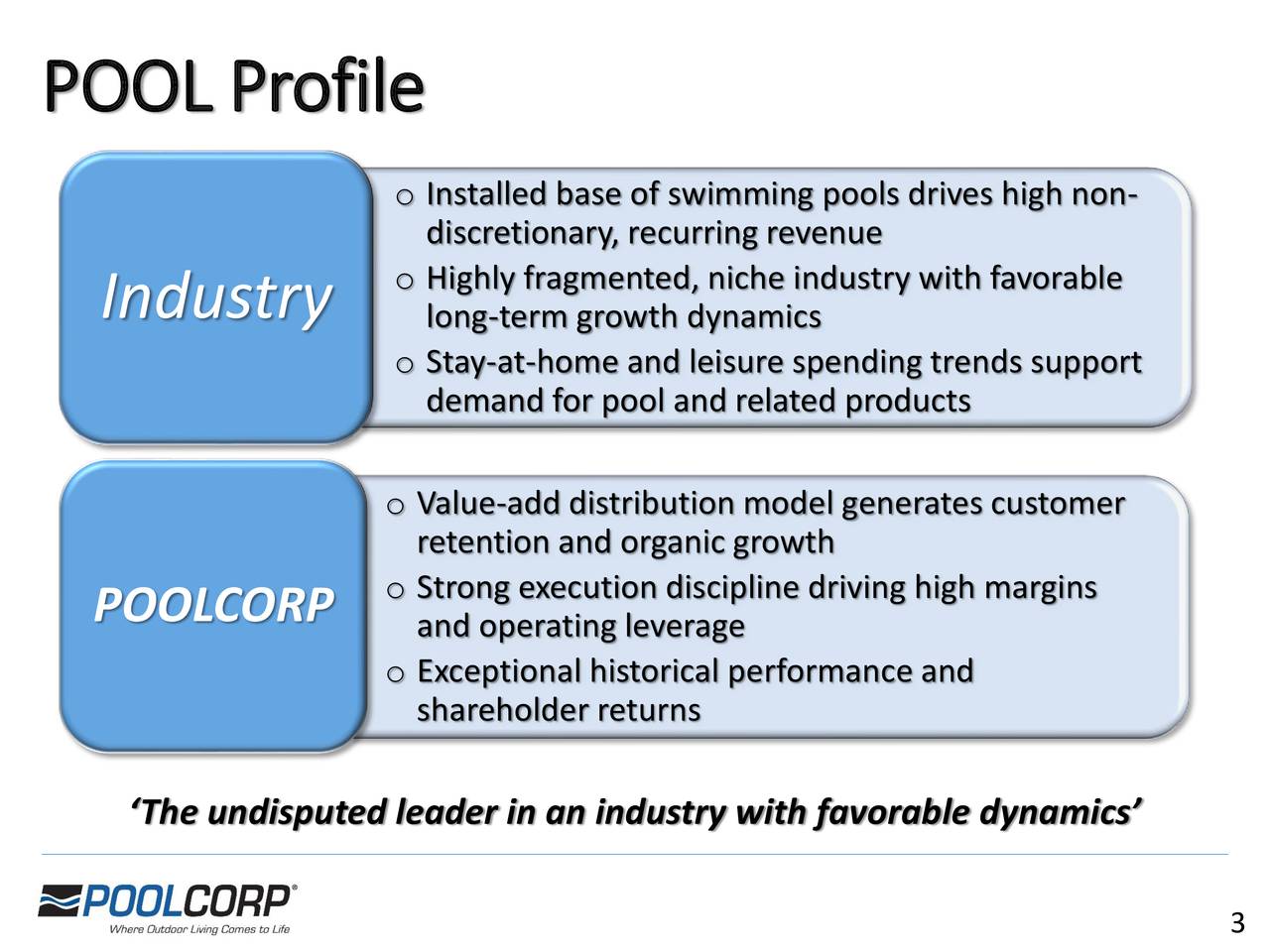 POOL Profile