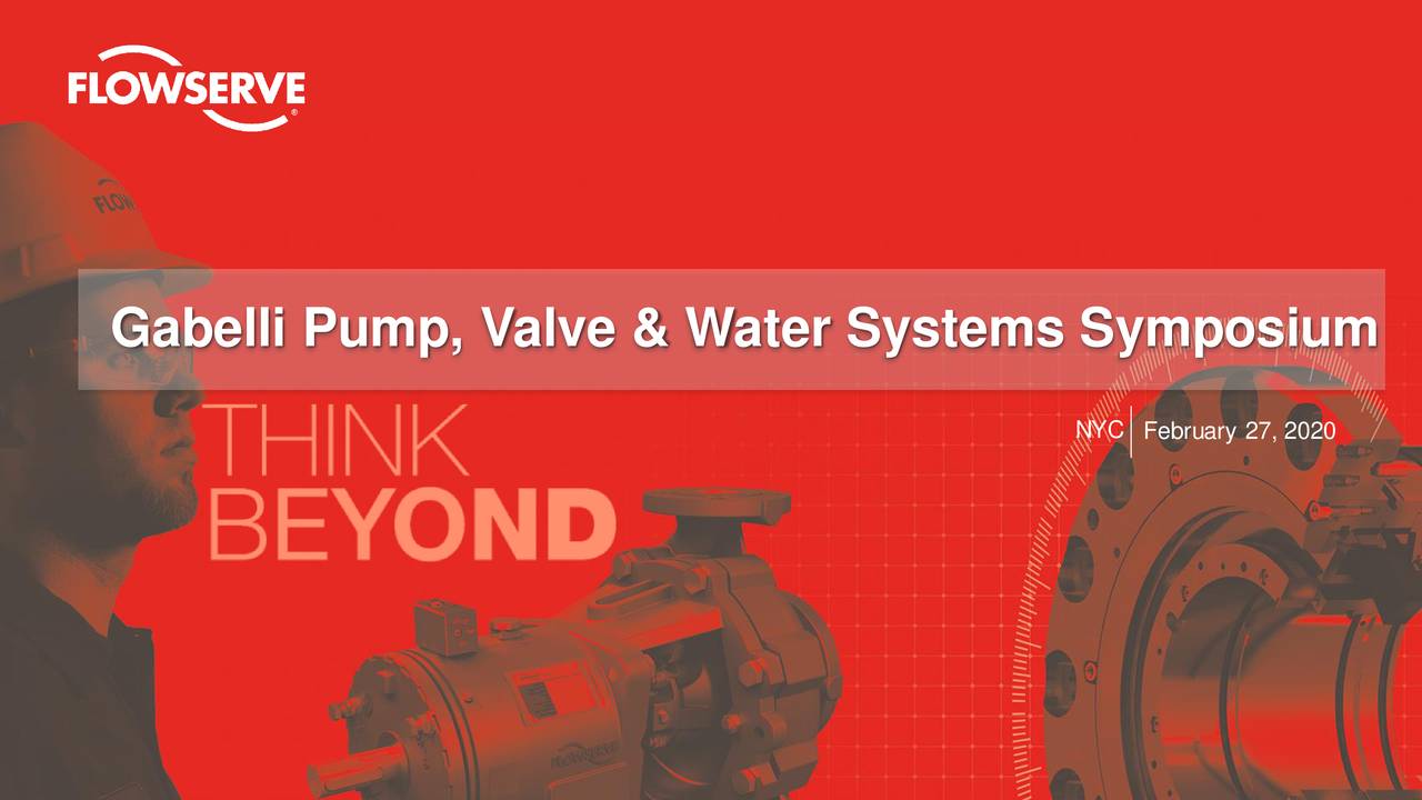 Gabelli Pump, Valve & Water Systems Symposium