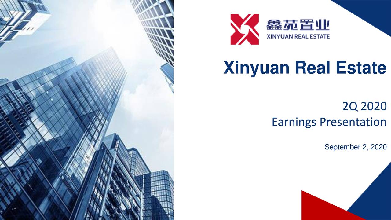 Xinyuan Real Estate Co., Ltd. 2020 Q2 Results Earnings Call