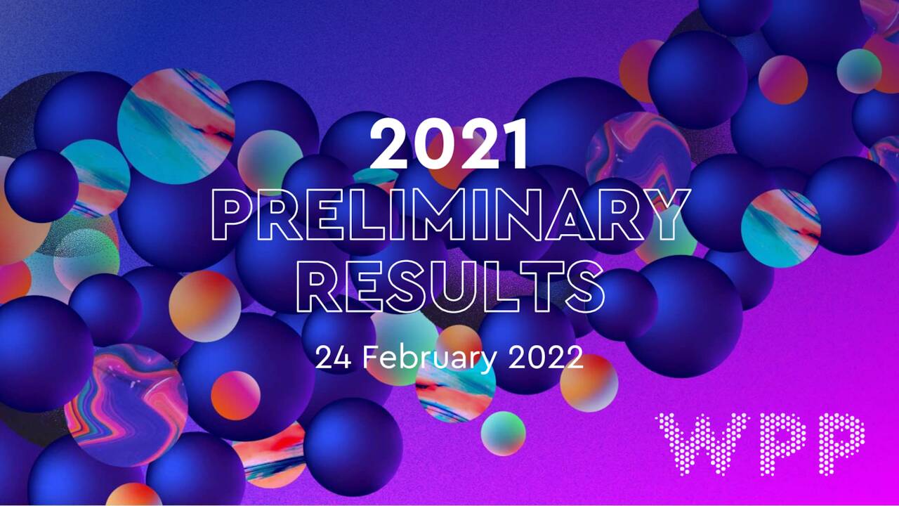 WPP plc 2021 Q4 Results Earnings Call Presentation (NYSEWPP