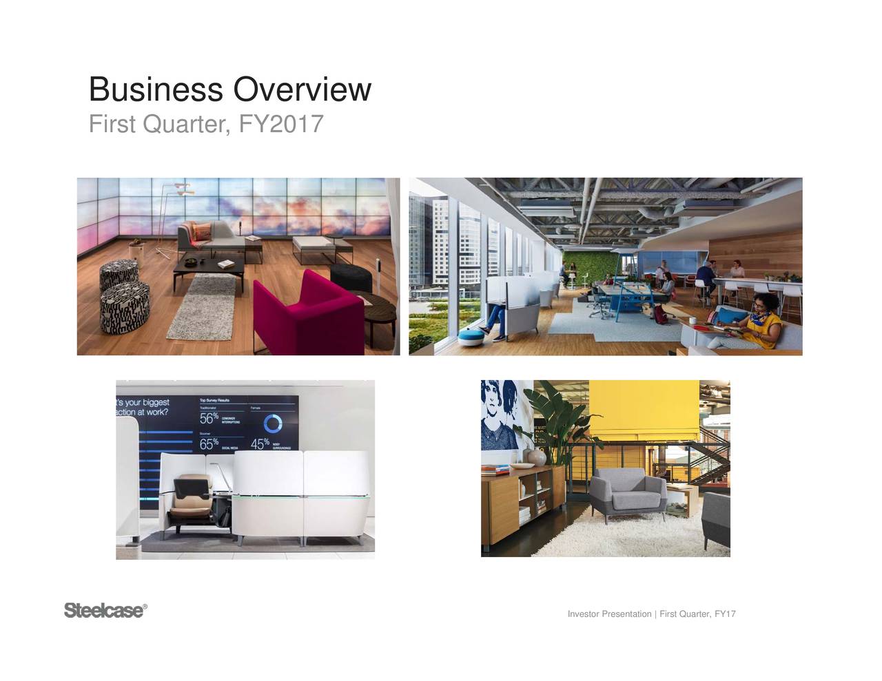 Steelcase Inc. 2017 Q1 Results Earnings Call Slides (NYSESCS