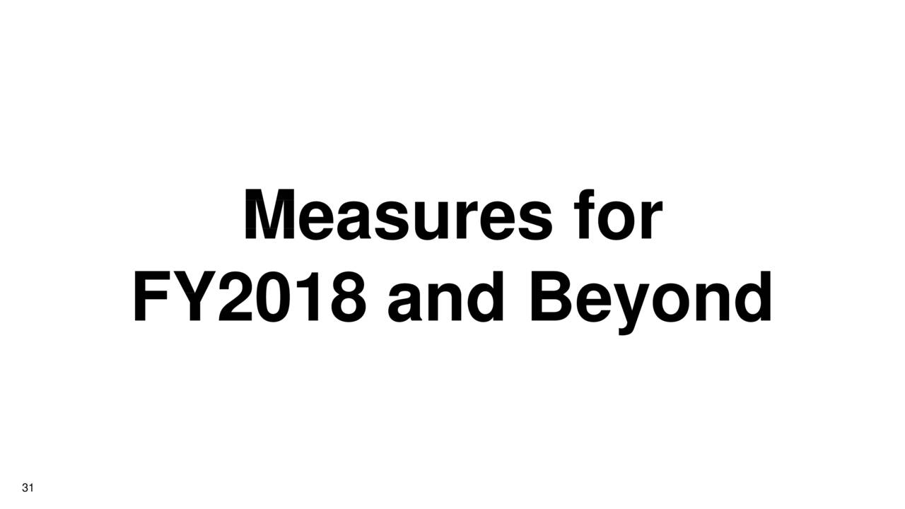 Measures for