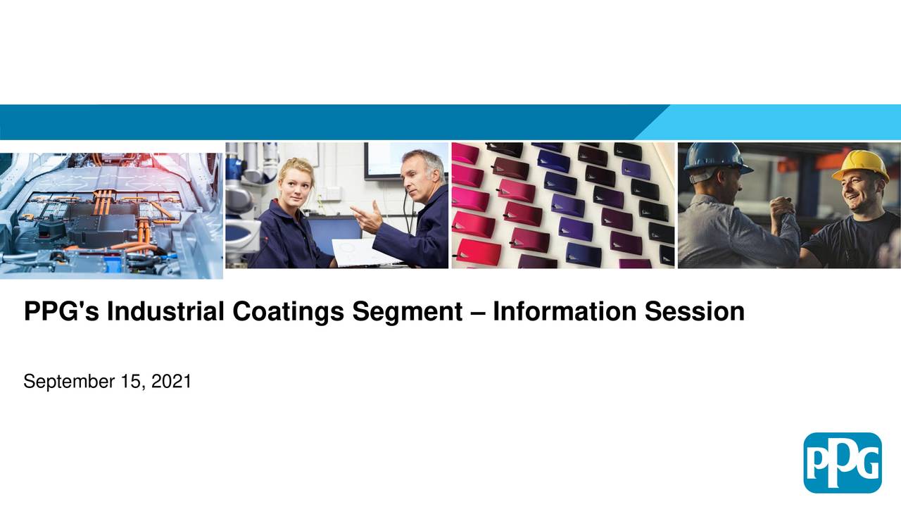 PPG's Industrial Coatings Segment – Information Session