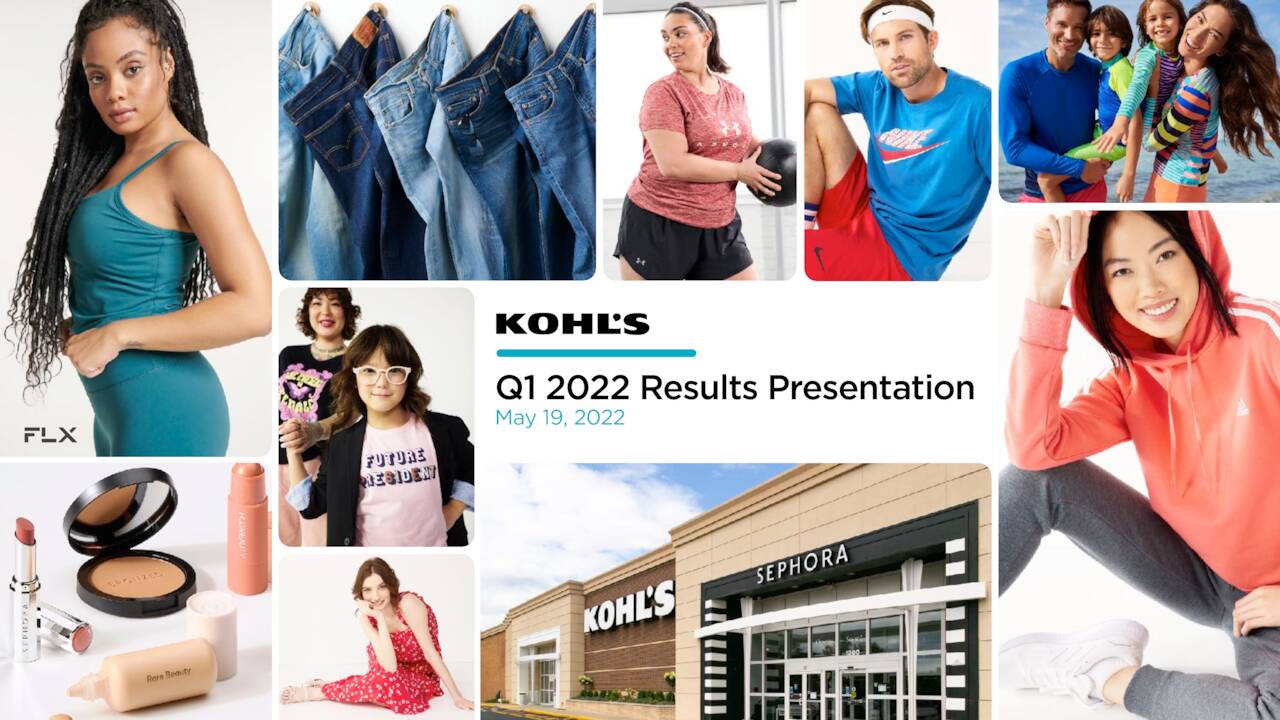 Kohl's Corporation 2022 Q1 Results Earnings Call Presentation (NYSE