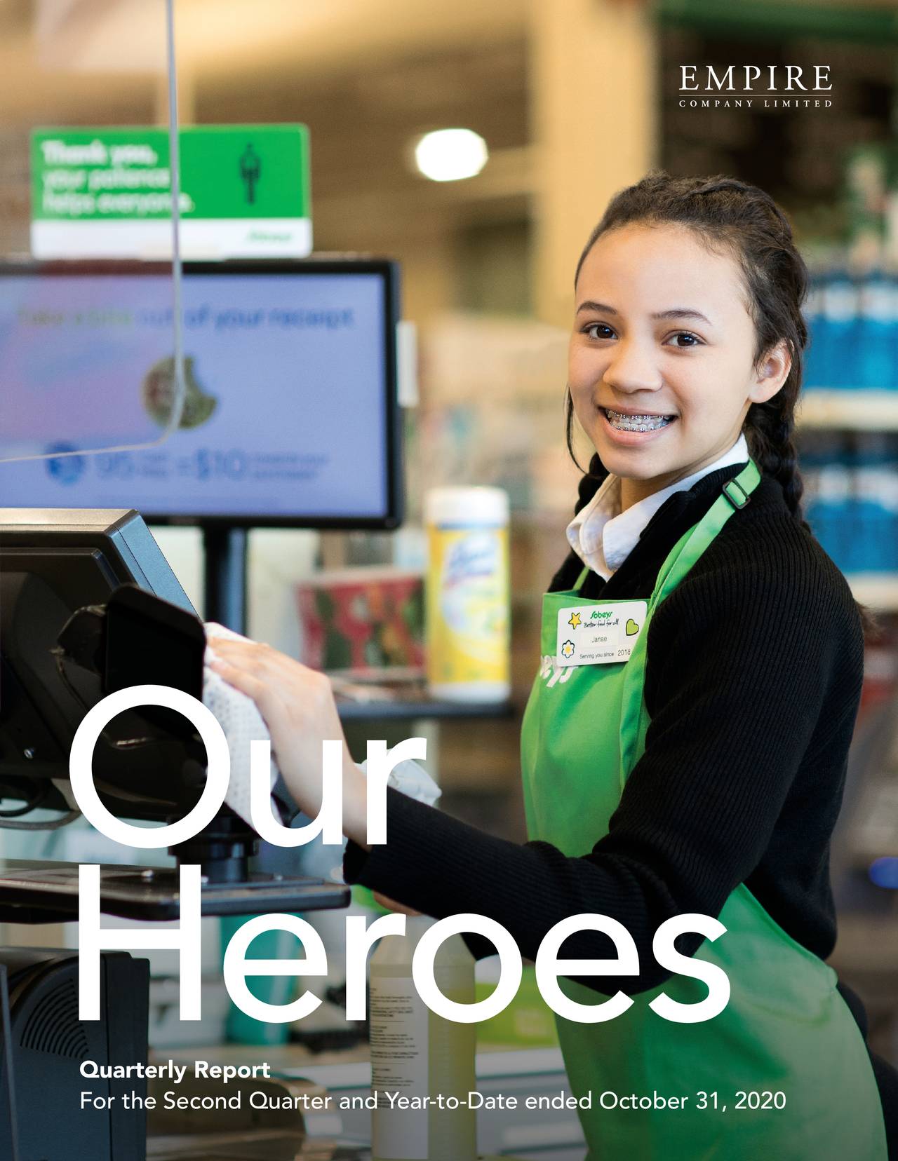 Empire Company Limited 2021 Q2 Results Earnings Call Presentation