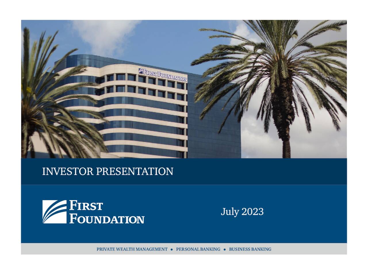 INVESTOR PRESENTATION