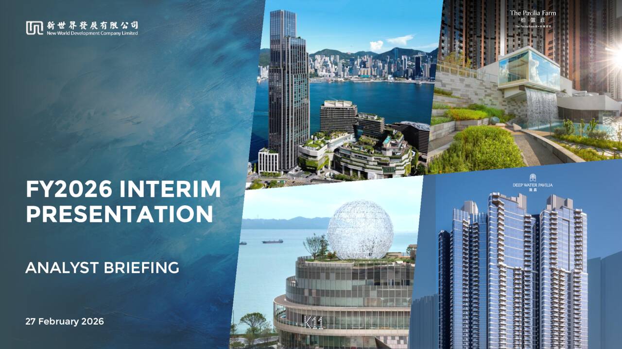New World Development Company Limited 2026 Q2 - Results - Earnings Call ...
