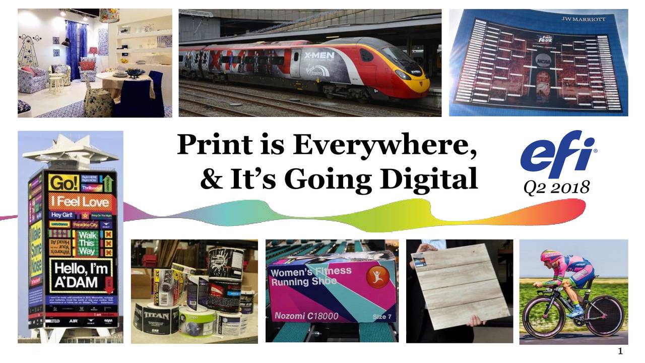 Electronics for Imaging, Inc. 2018 Q2 Results Earnings Call Slides (NASDAQEFII) Seeking Alpha