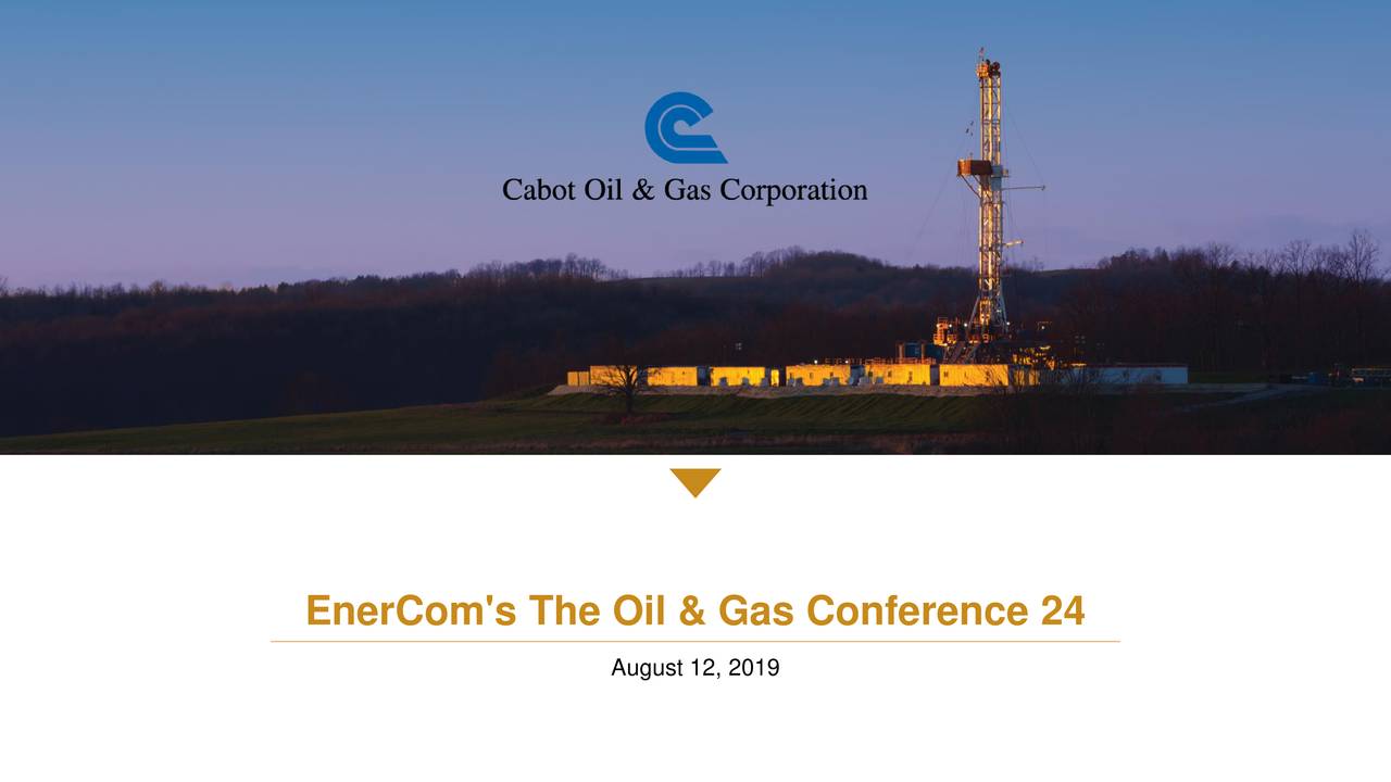 Cabot Oil & Gas (COG) Presents At Oil & Gas Conference