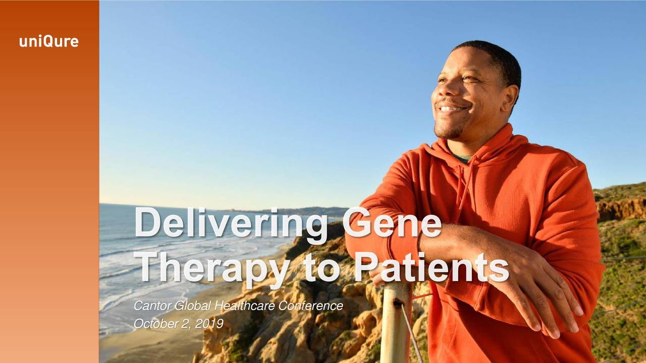 uniQure (QURE) Presents At Cantor Healthcare Conference Slideshow