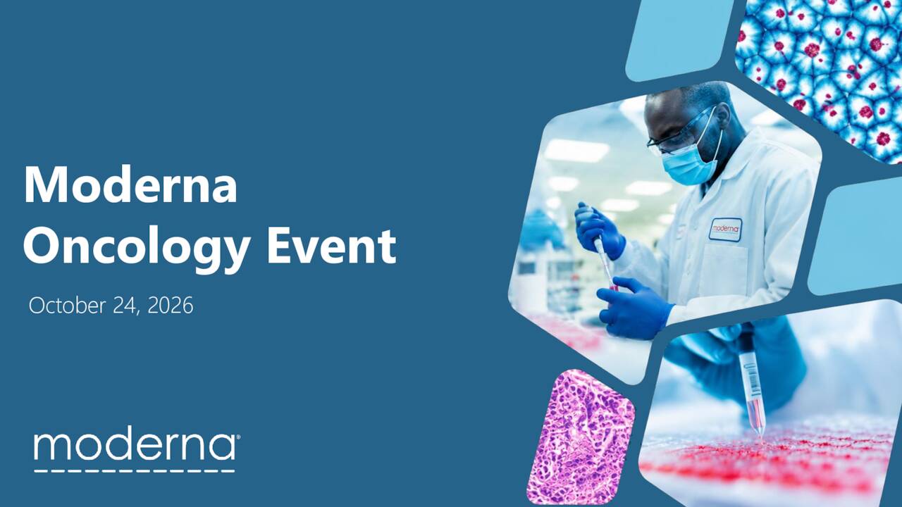 Moderna, Inc. (MRNA) Discusses Phase III Data for Intismeran and ...