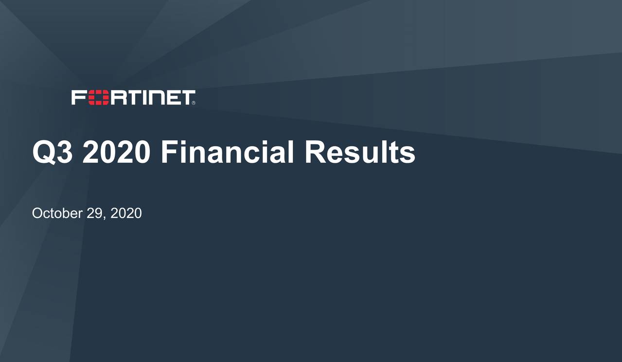 Inc. 2020 Q3 Results Earnings Call Presentation (NASDAQ