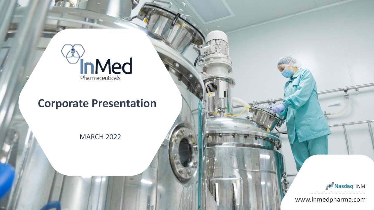 InMed Pharmaceuticals (INM) Investor Presentation - Slideshow (NASDAQ ...