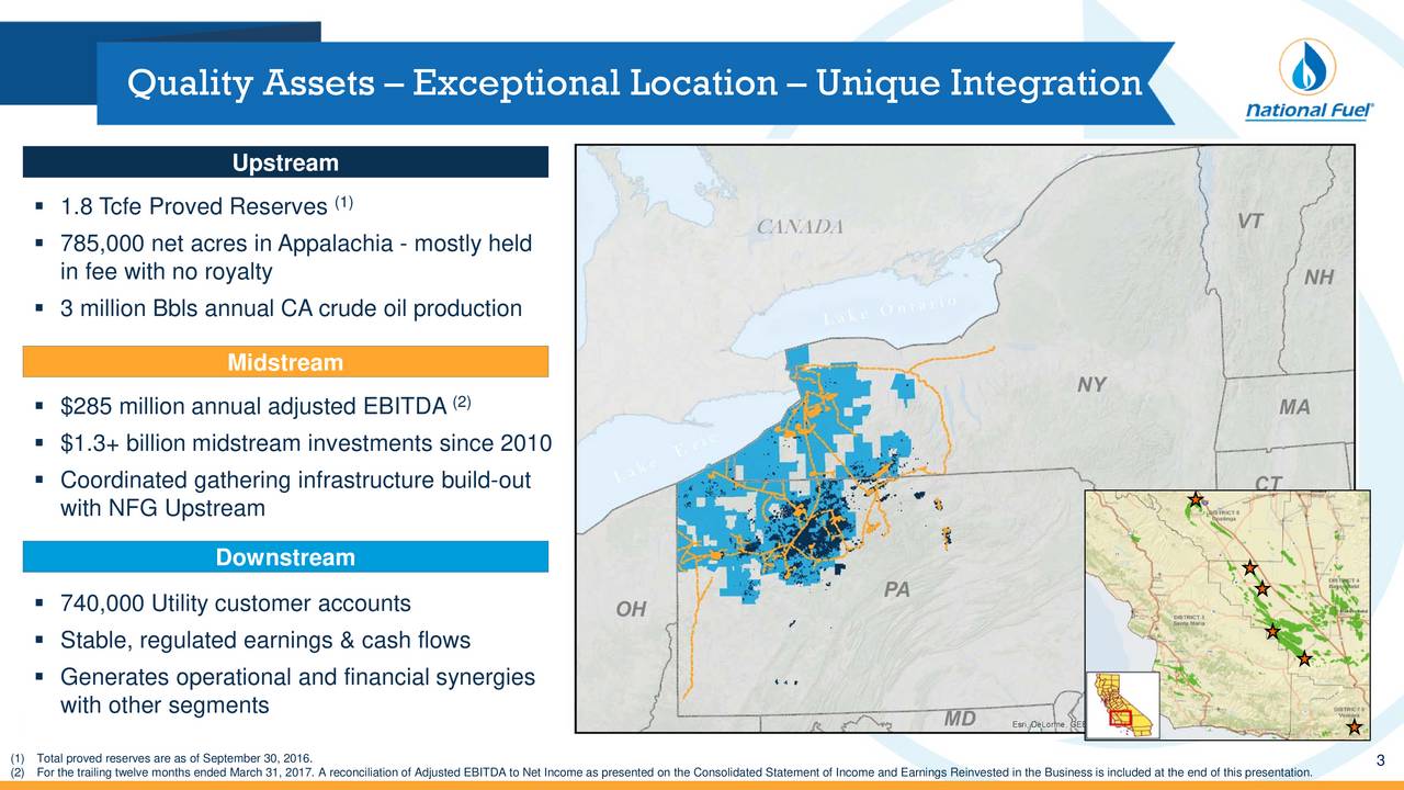 National Fuel Gas Co. 2017 Q2 Results Earnings Call Slides (NYSE