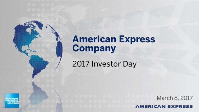 American Express Company (AXP) Investor Presentation - Slideshow (NYSE ...