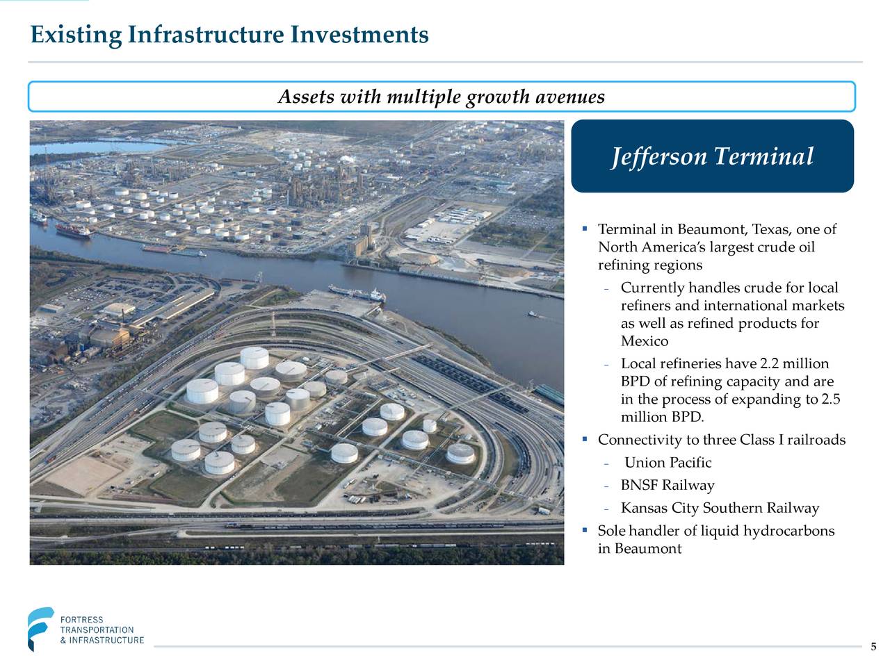 Fortress Transportation and Infrastructure Investors (FTAI) Presents At - Fortress Transportation And Infrastructure