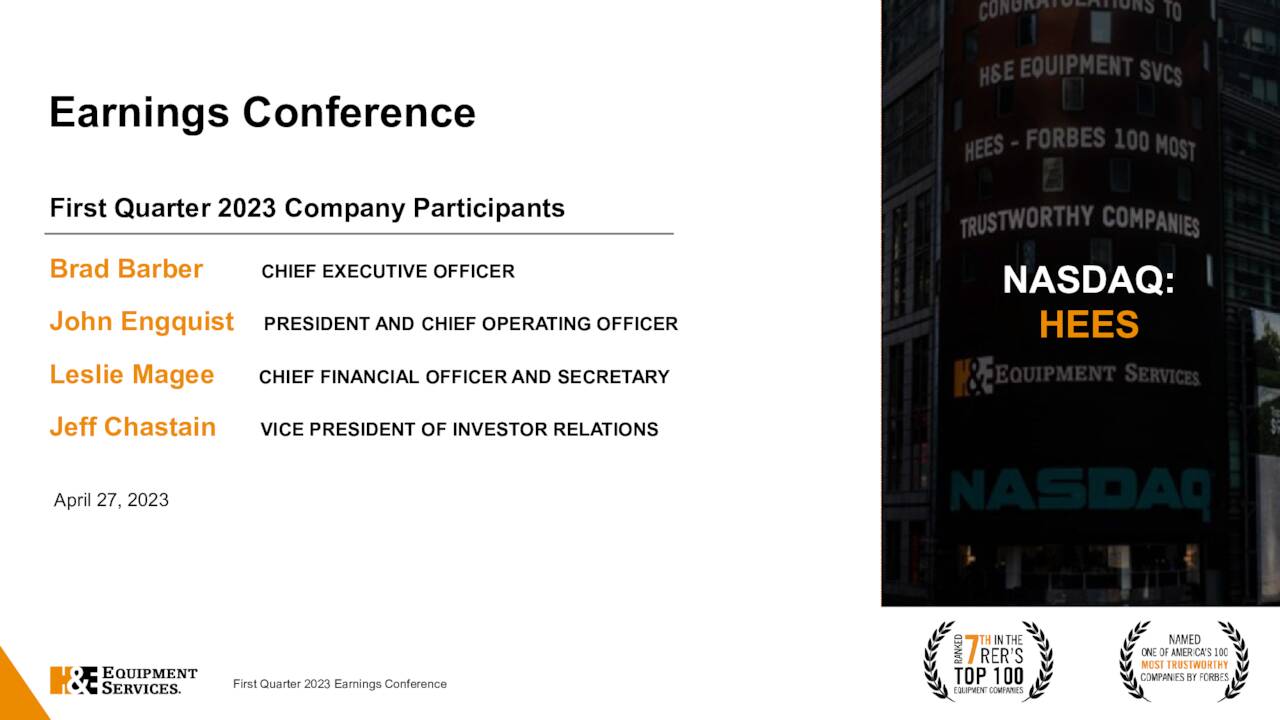 Earnings Conference